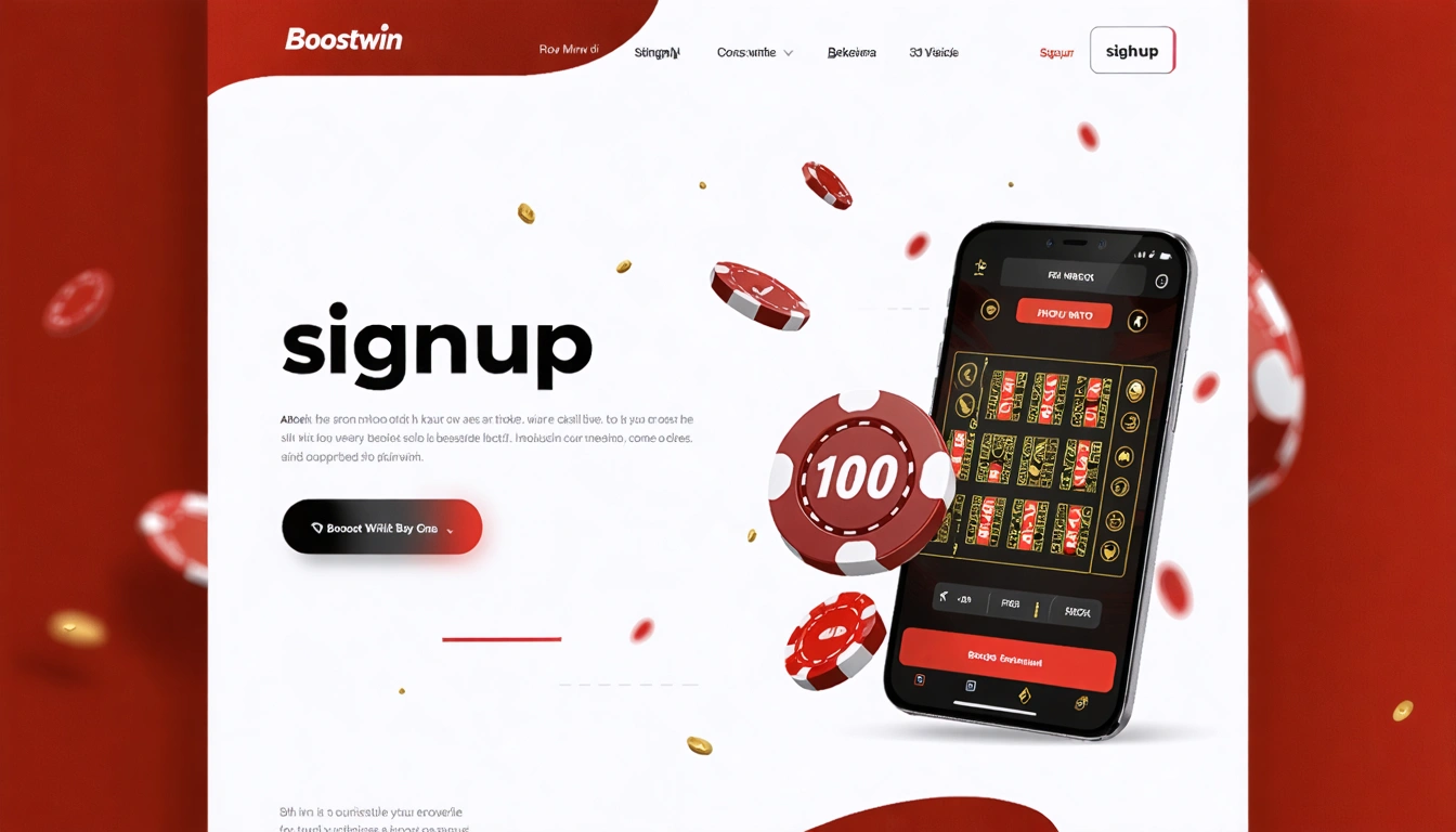 signup Boostwin